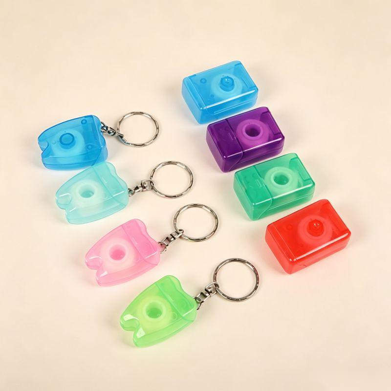 keychain with dental floss keychain with dental floss